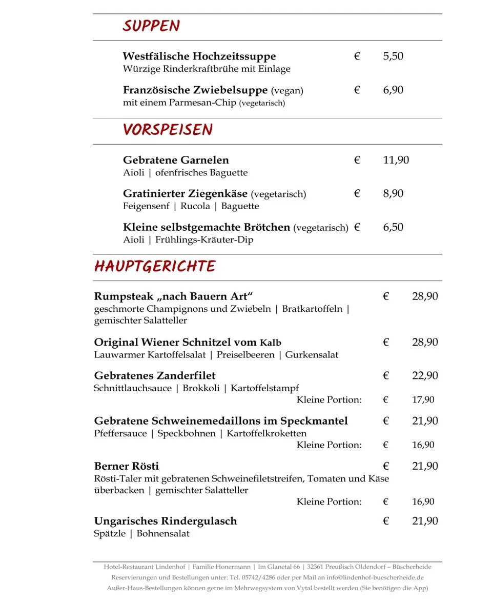 Speisekarte photo 9