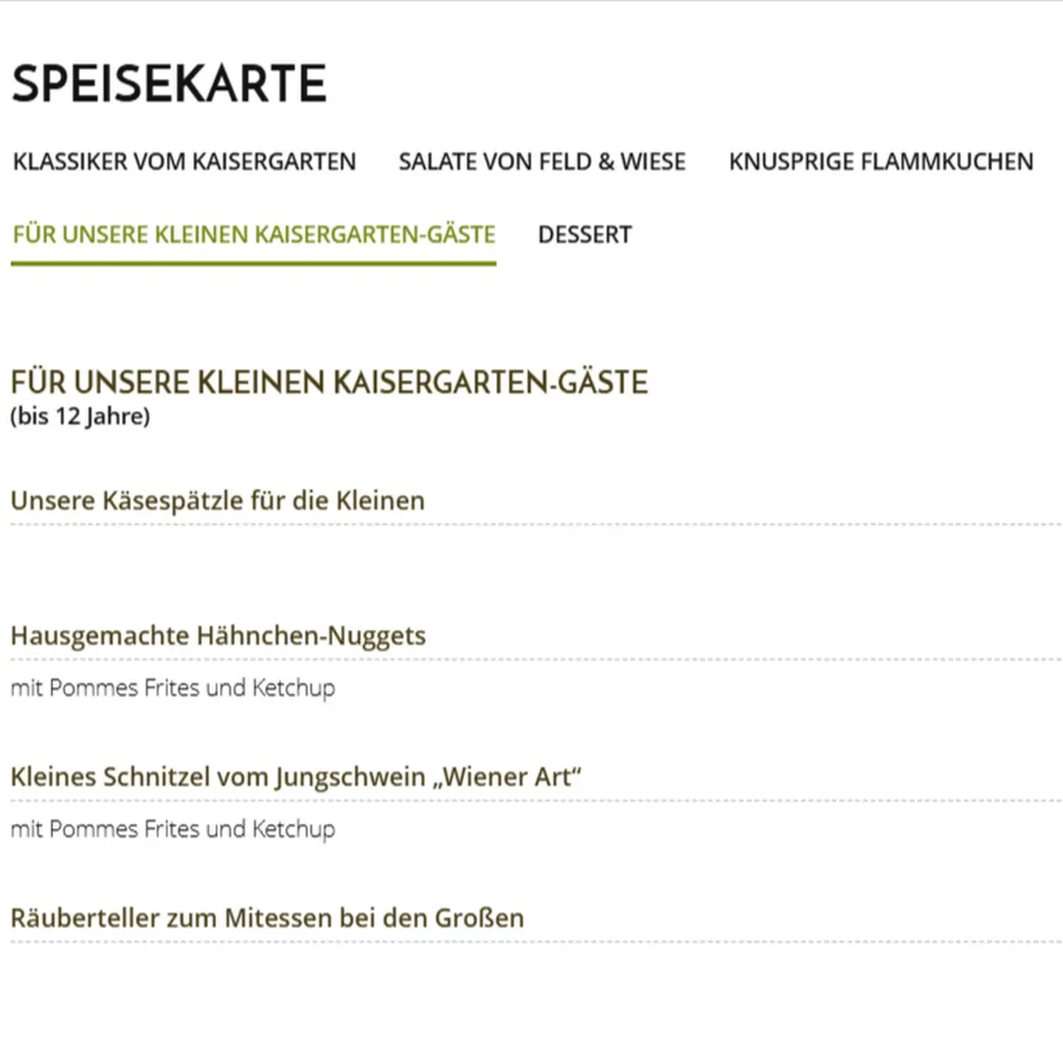 Speisekarte photo 6
