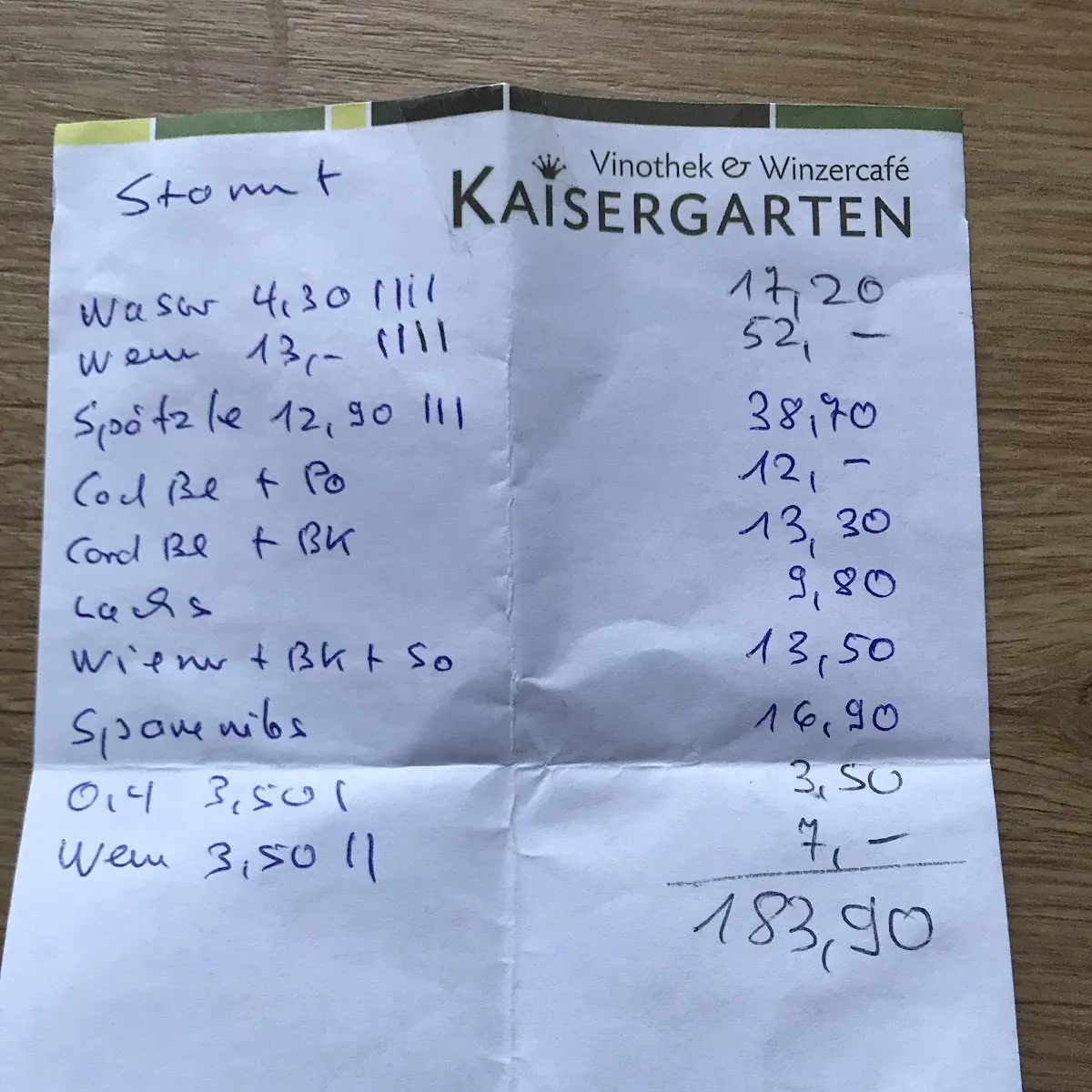Speisekarte photo 9