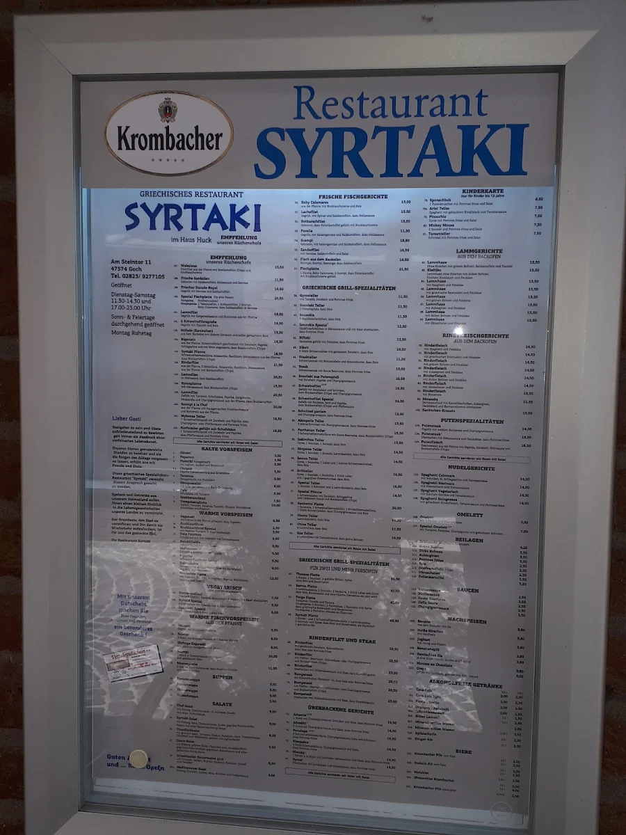 Speisekarte photo 3