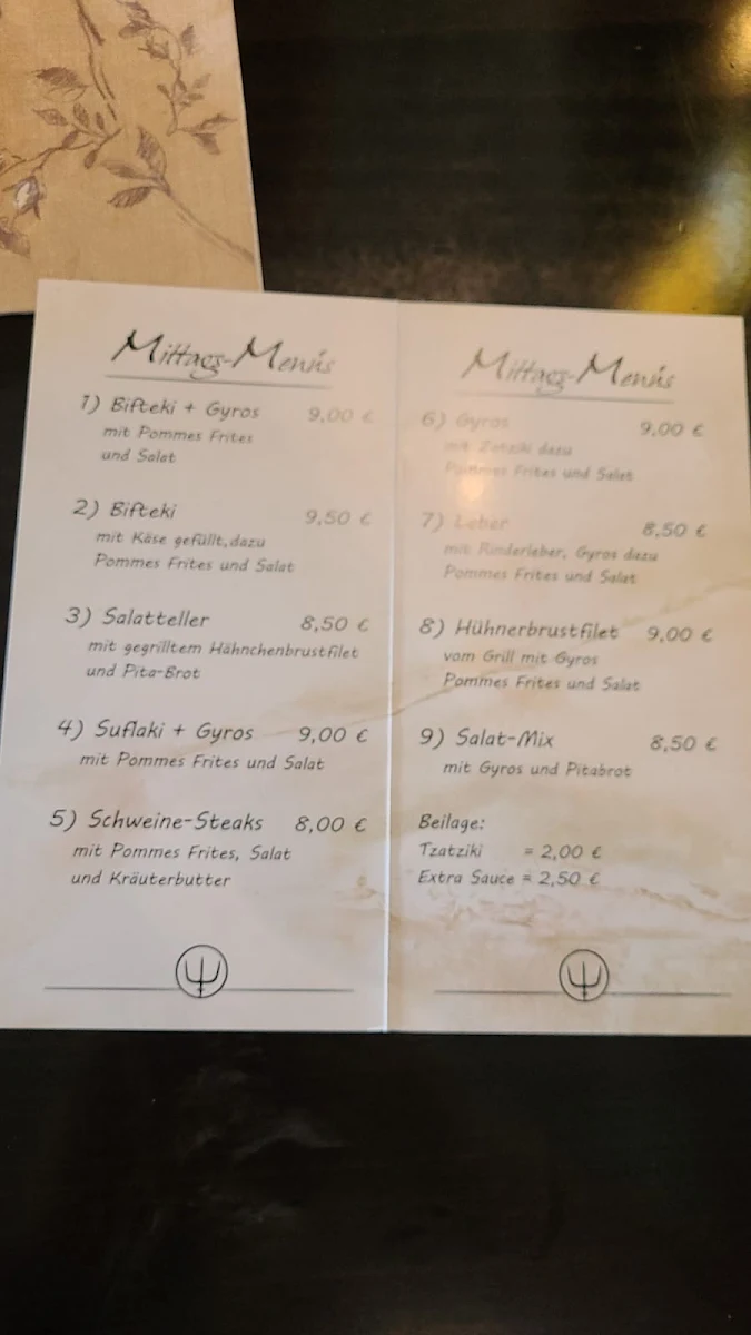 Speisekarte photo 1