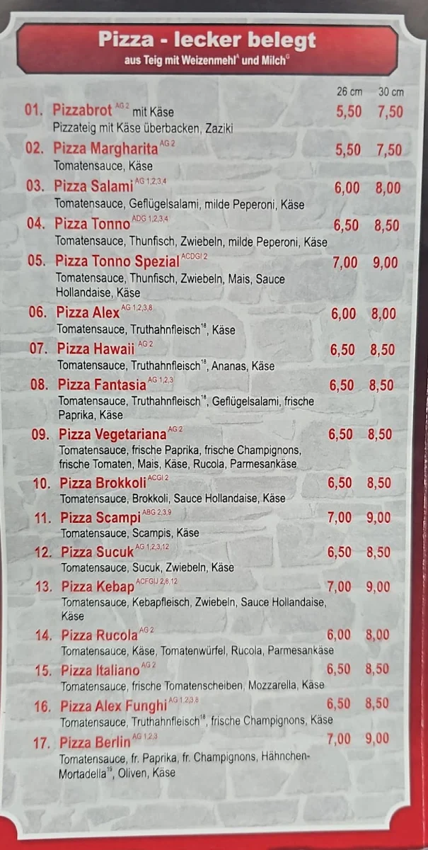 Speisekarte photo 3