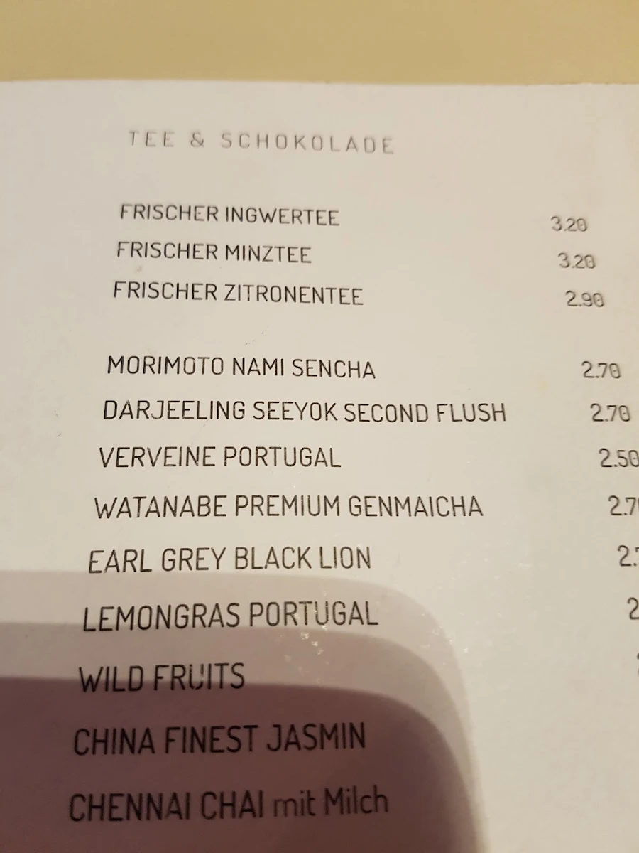 Speisekarte, WALLCZKA