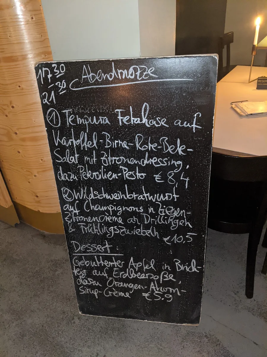 Speisekarte, WALLCZKA