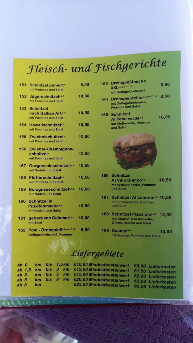 Speisekarte photo 1