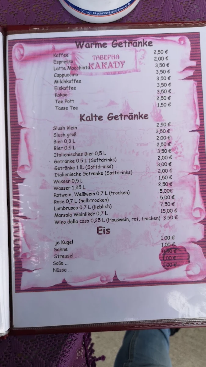 Speisekarte photo 5