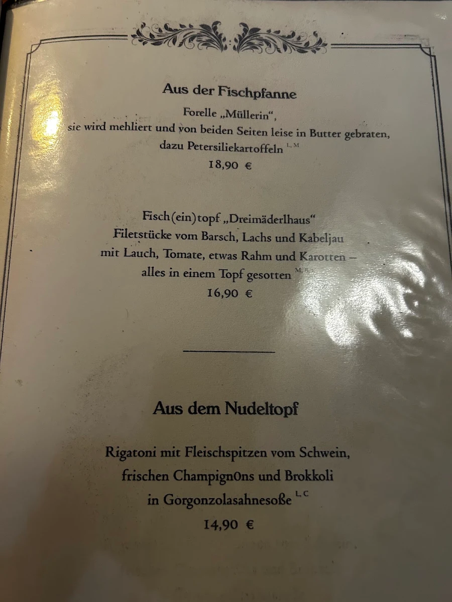 Speisekarte photo 2