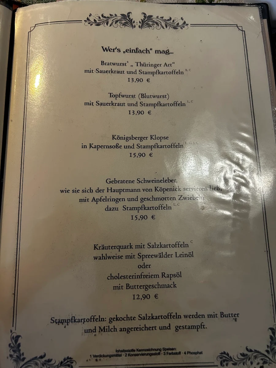 Speisekarte photo 3