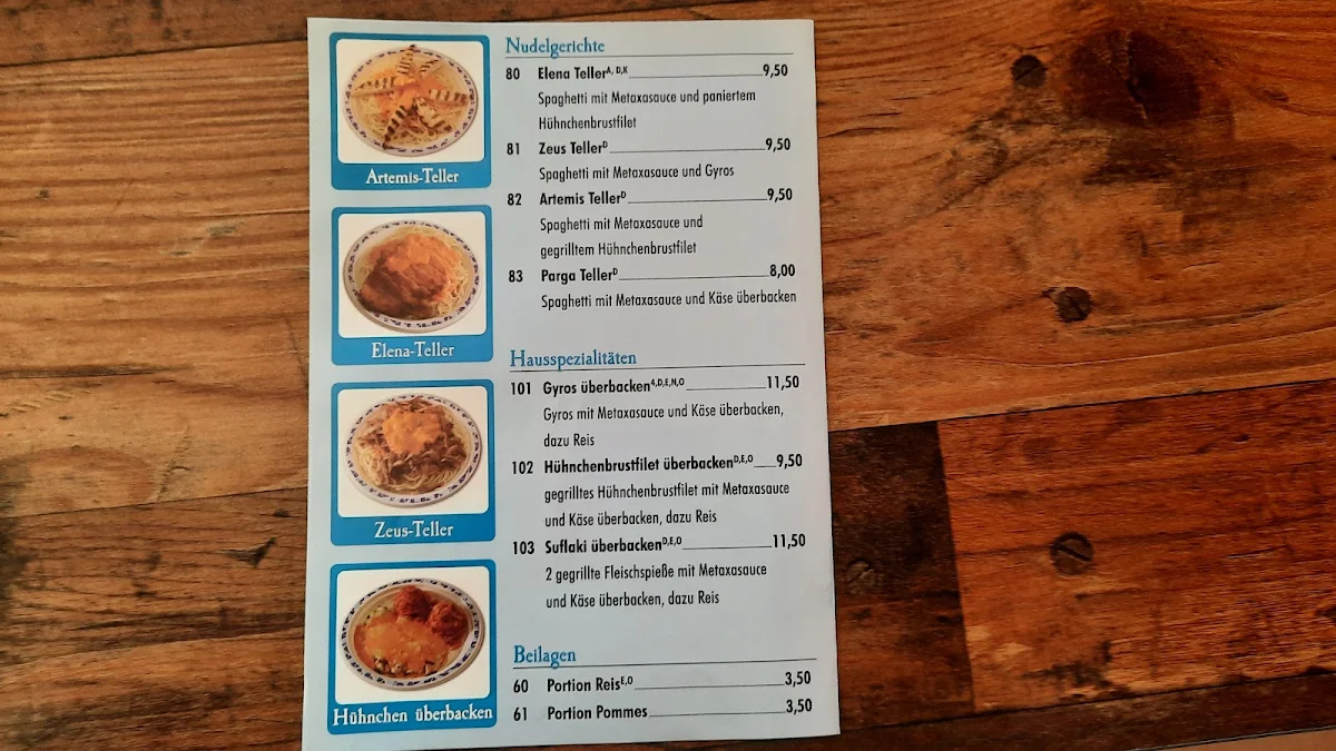 Speisekarte photo 2