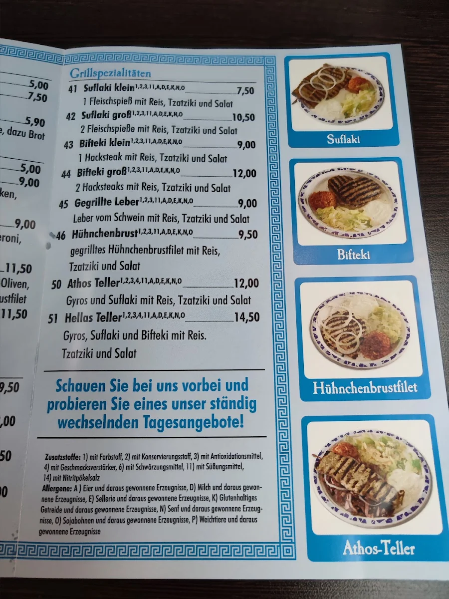 Speisekarte photo 3
