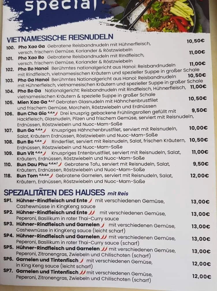 Speisekarte photo 3
