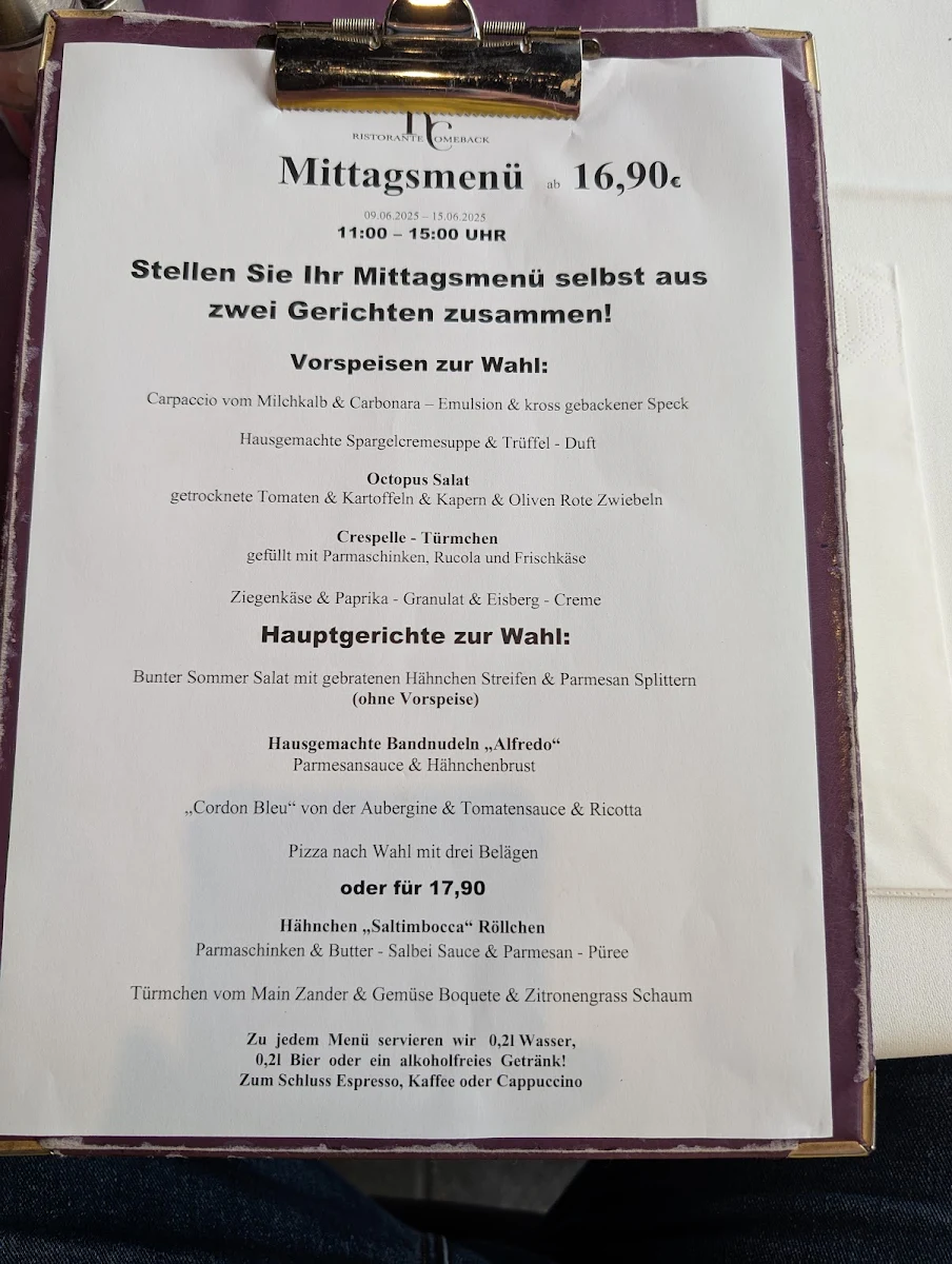 Speisekarte photo 1