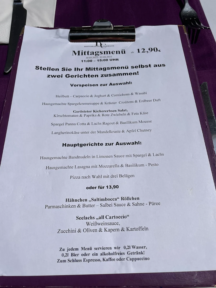 Speisekarte photo 3