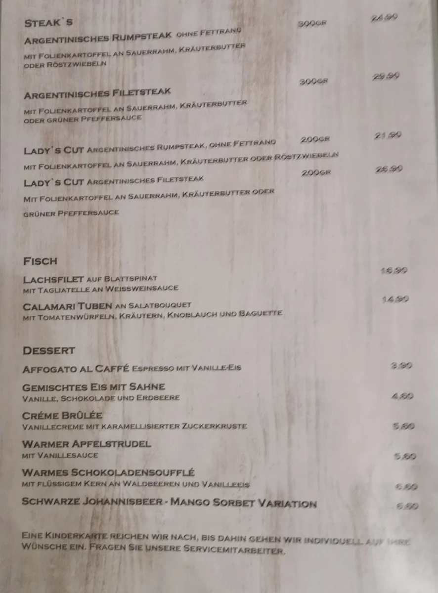 Speisekarte photo 6
