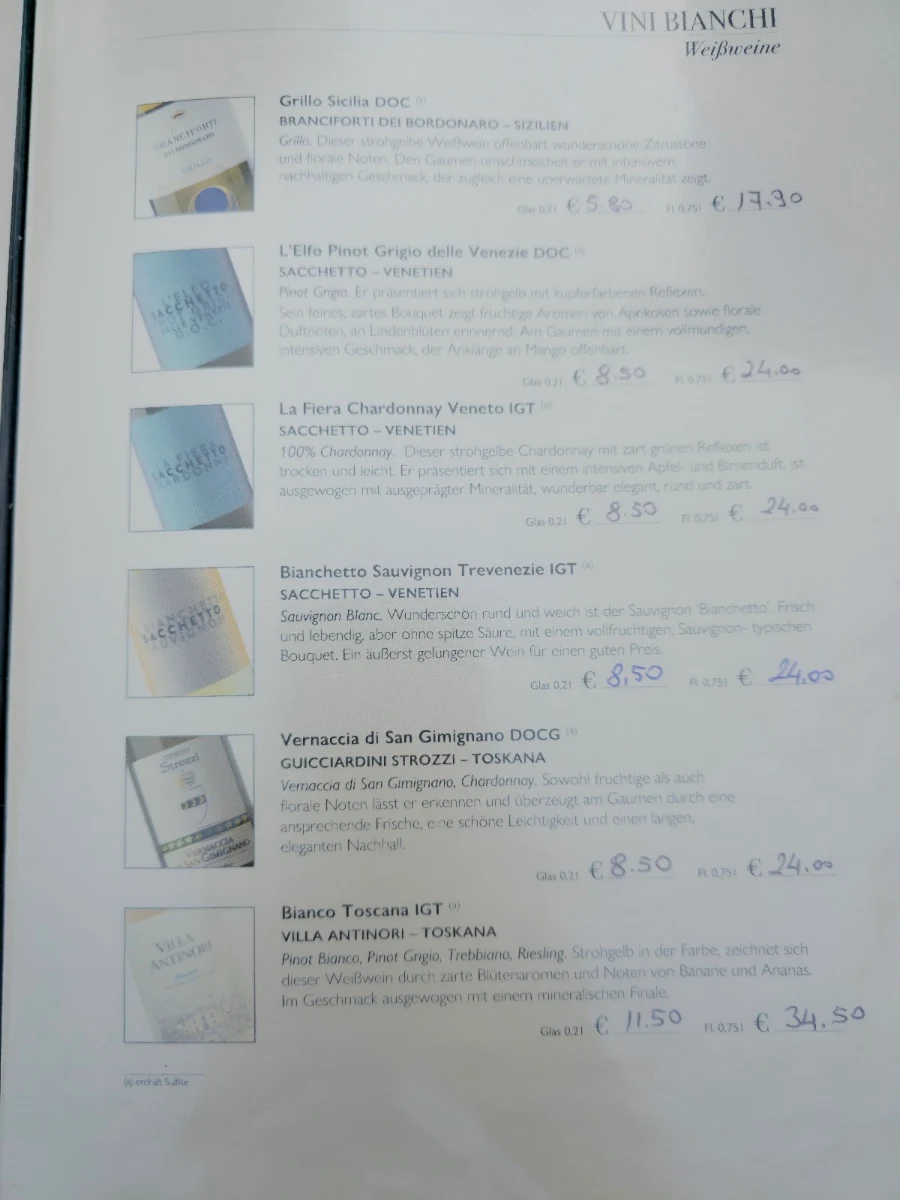 Speisekarte photo 5