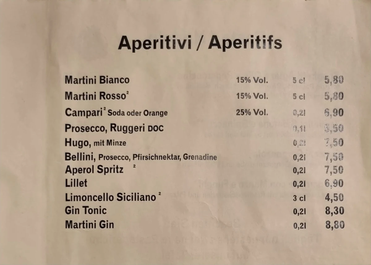 Speisekarte photo 9