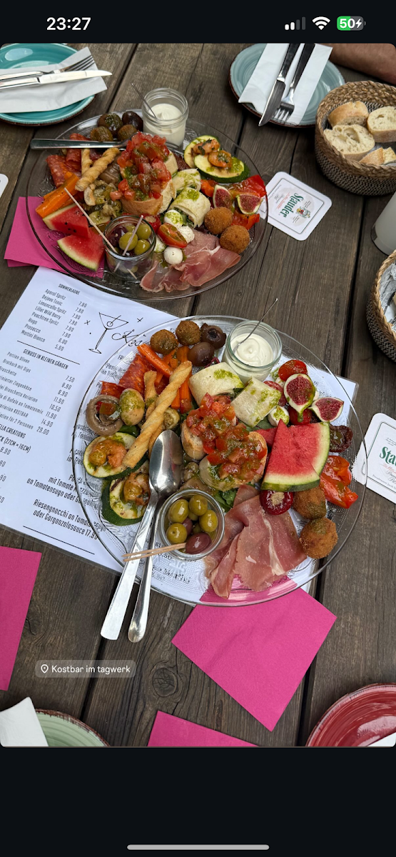 Speisekarte, Björn‘s Kostbar