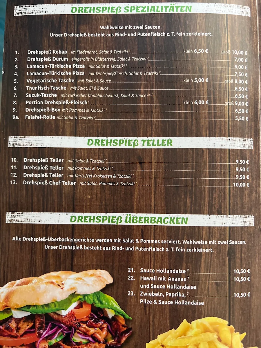 Speisekarte photo 1