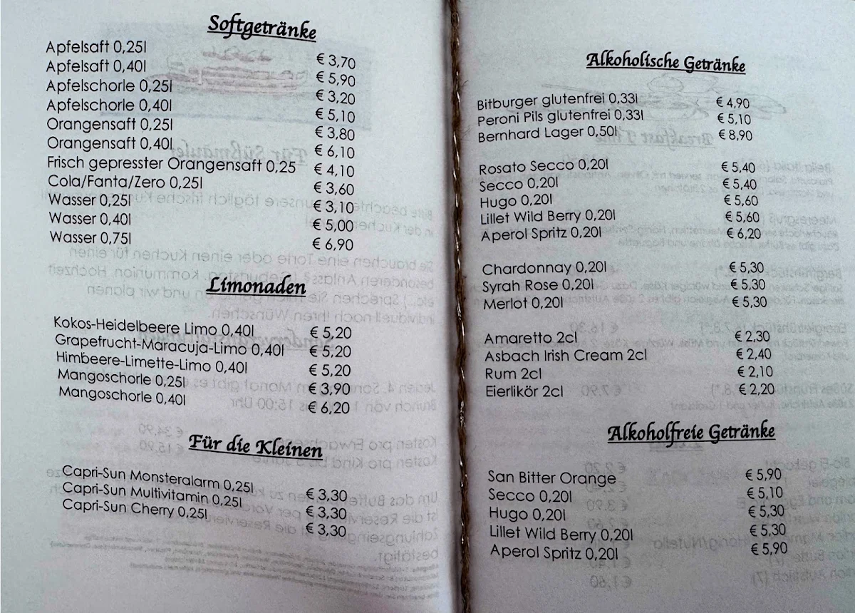 Speisekarte photo 1