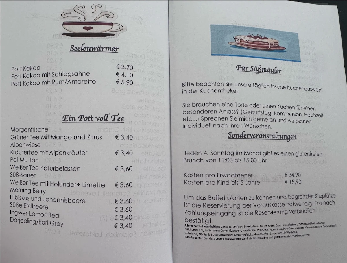 Speisekarte photo 2
