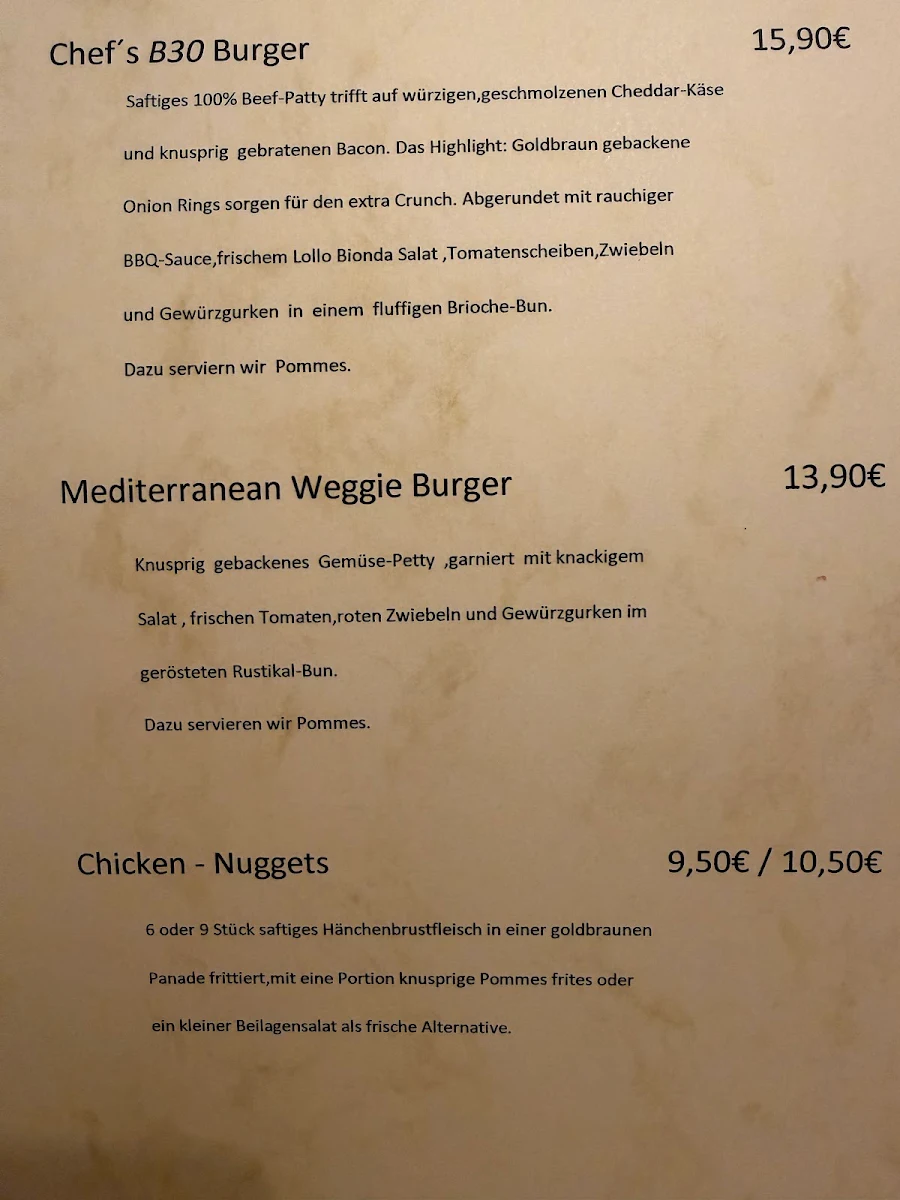 Speisekarte photo 1