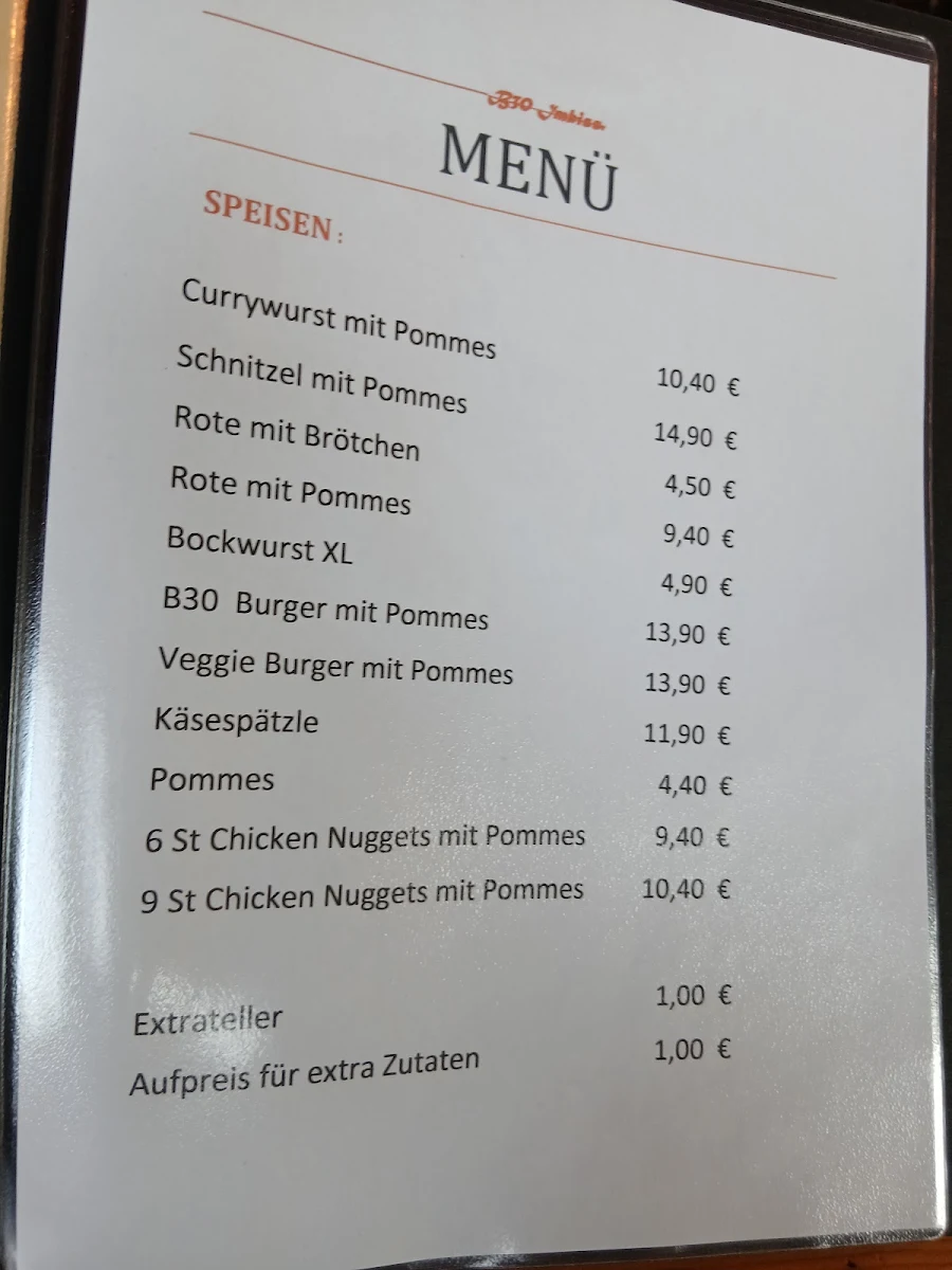 Speisekarte photo 9