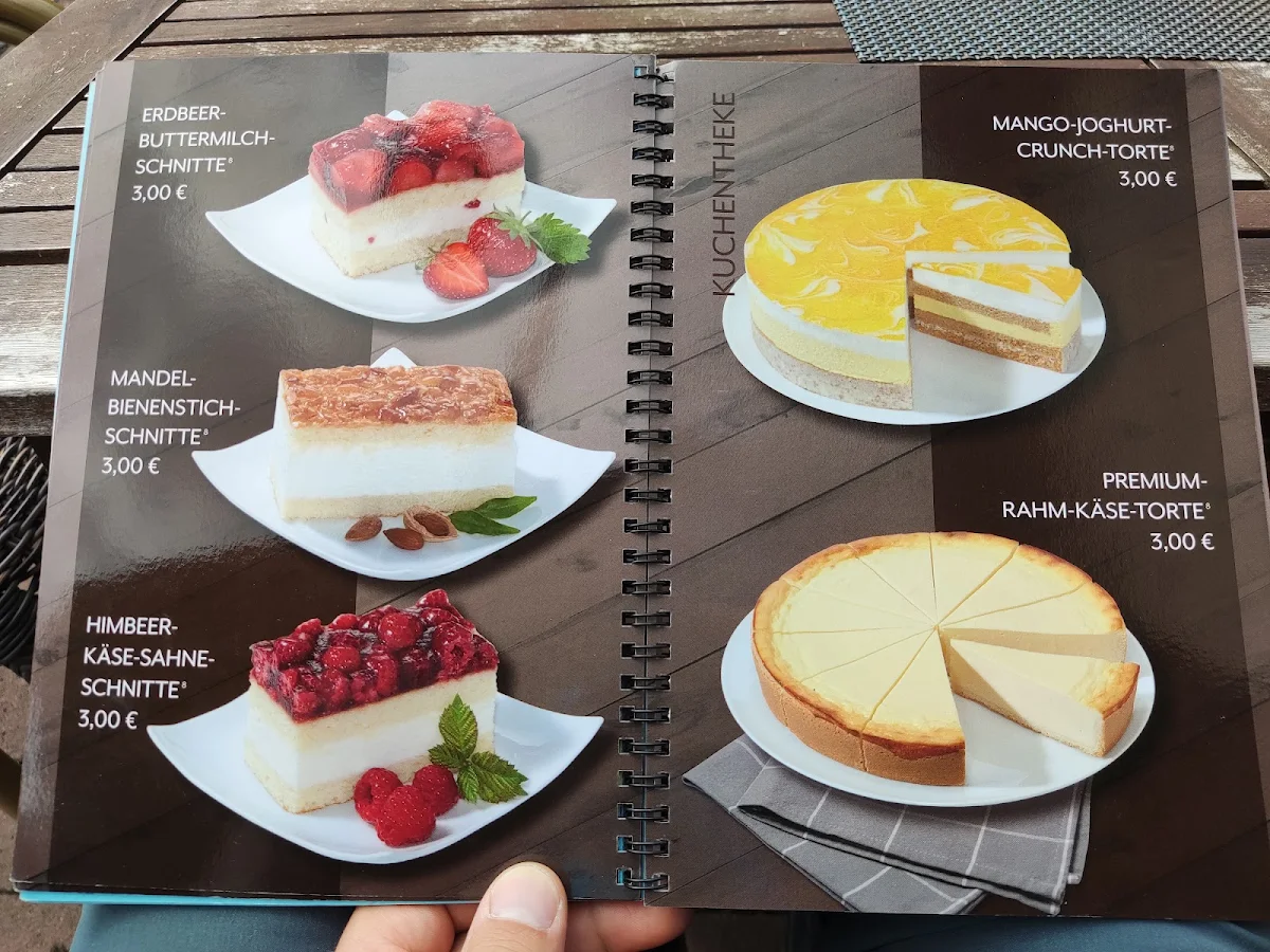 Speisekarte, Cafe Karaca