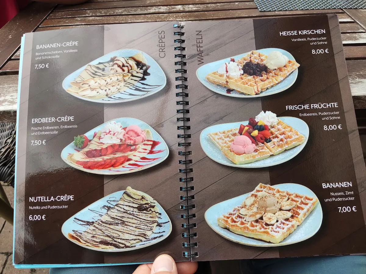 Speisekarte, Cafe Karaca