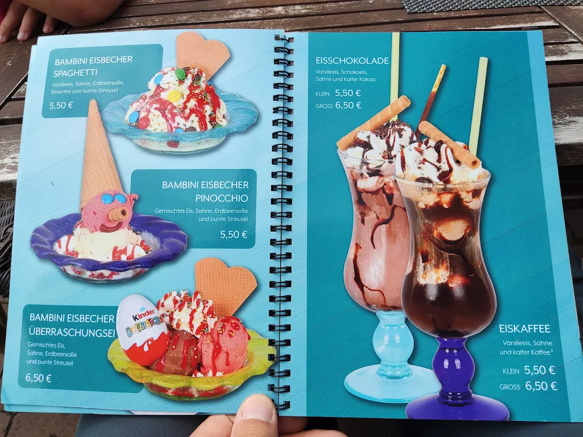 Speisekarte, Cafe Karaca