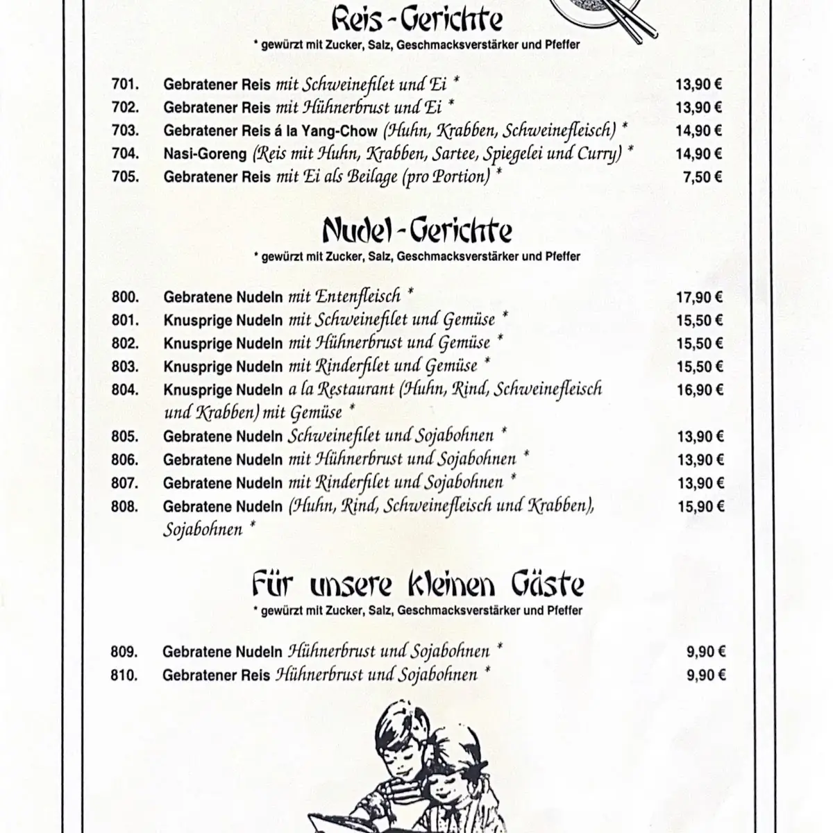 Speisekarte photo 2