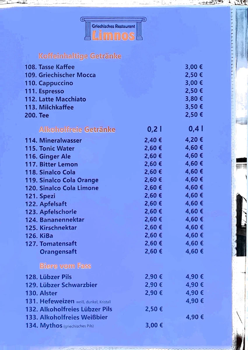 Speisekarte photo 2