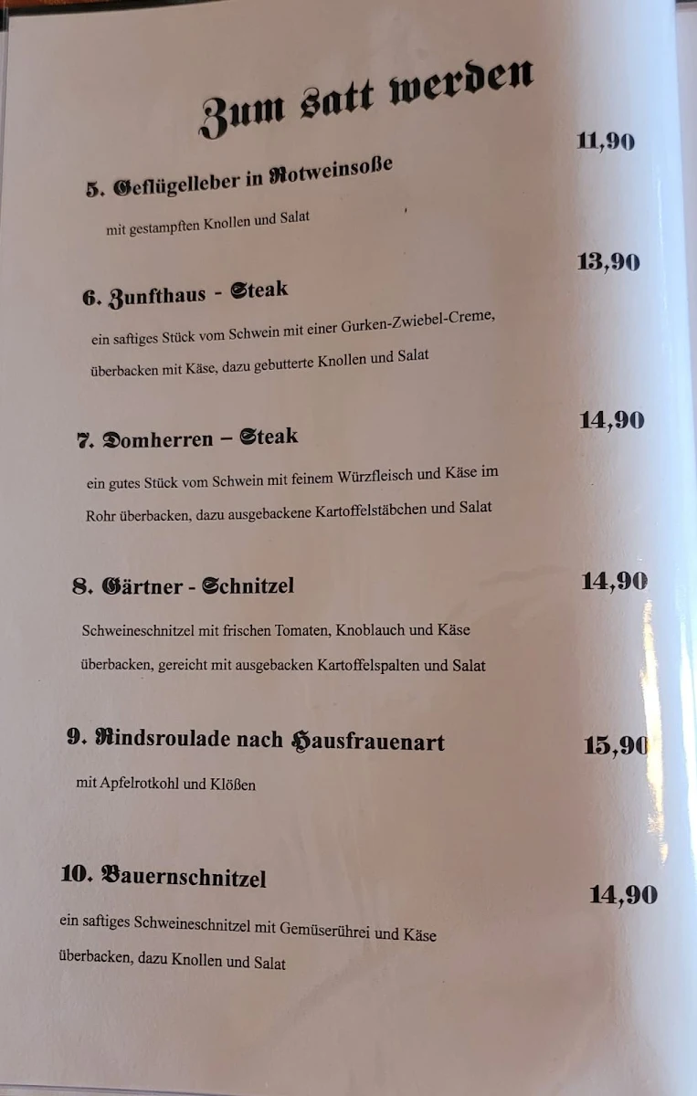 Speisekarte photo 6