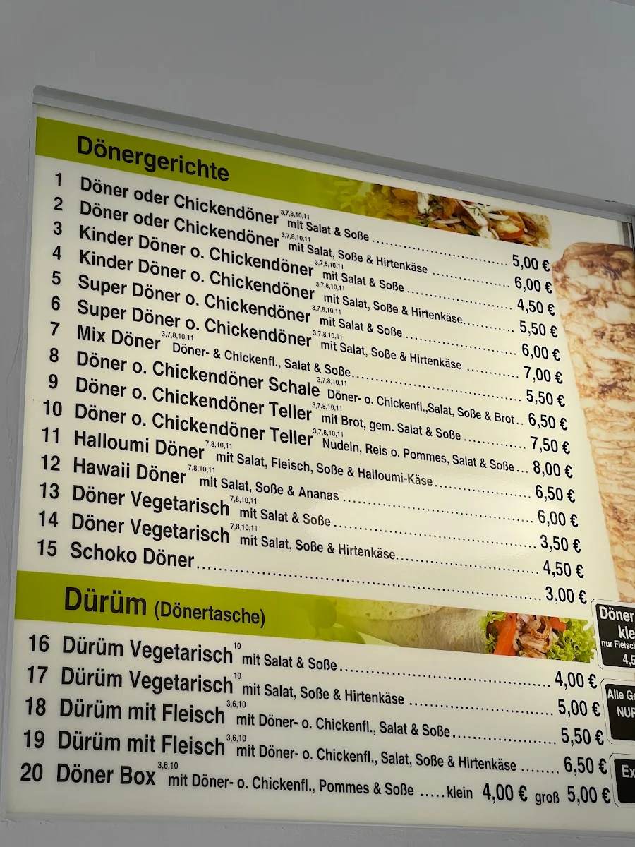 Speisekarte photo 6