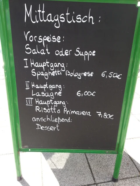Speisekarte photo 2