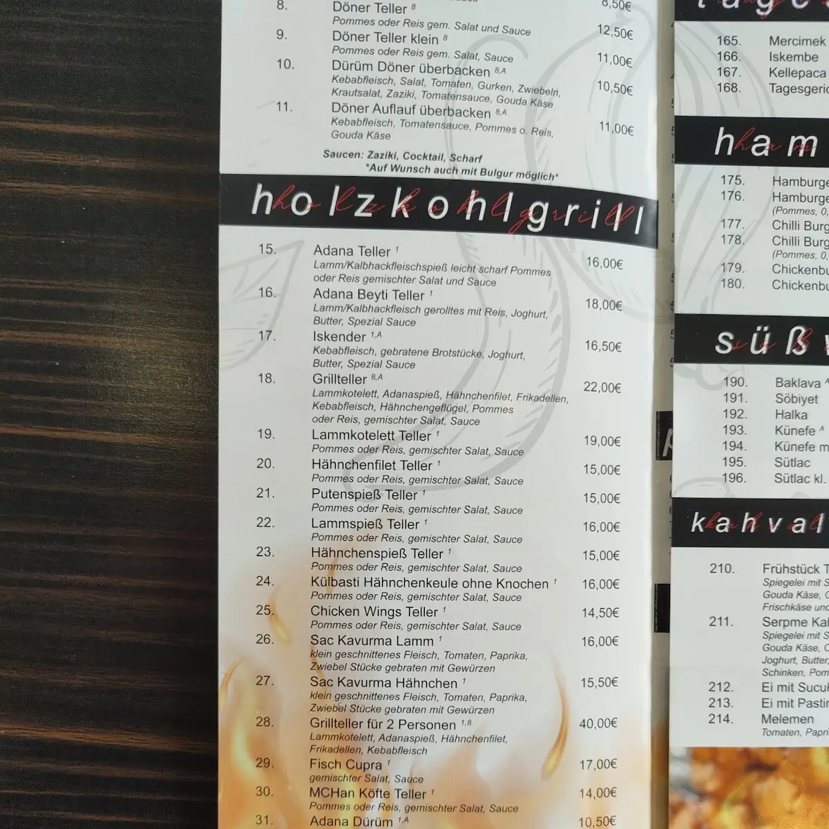 Speisekarte photo 6