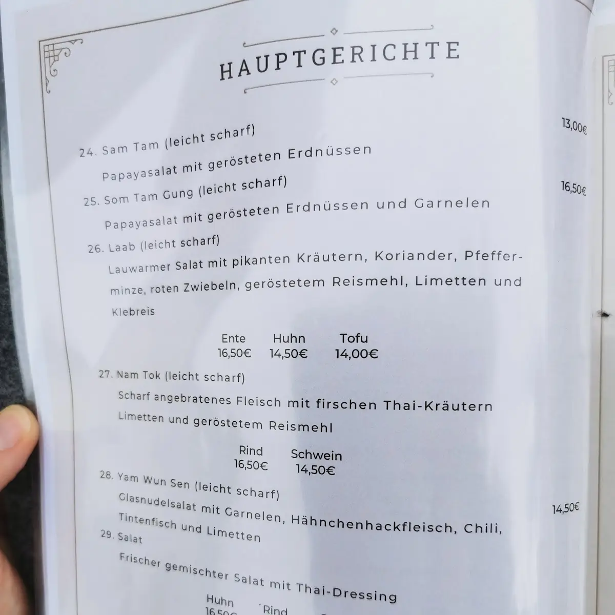 Speisekarte photo 9