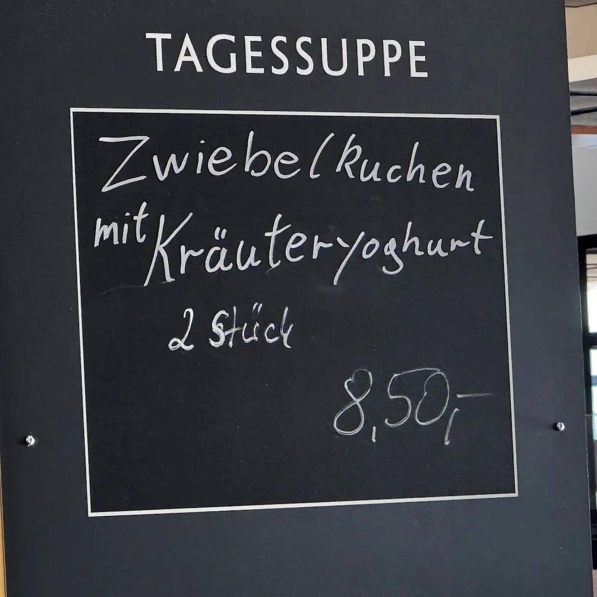 Speisekarte, Traiteur