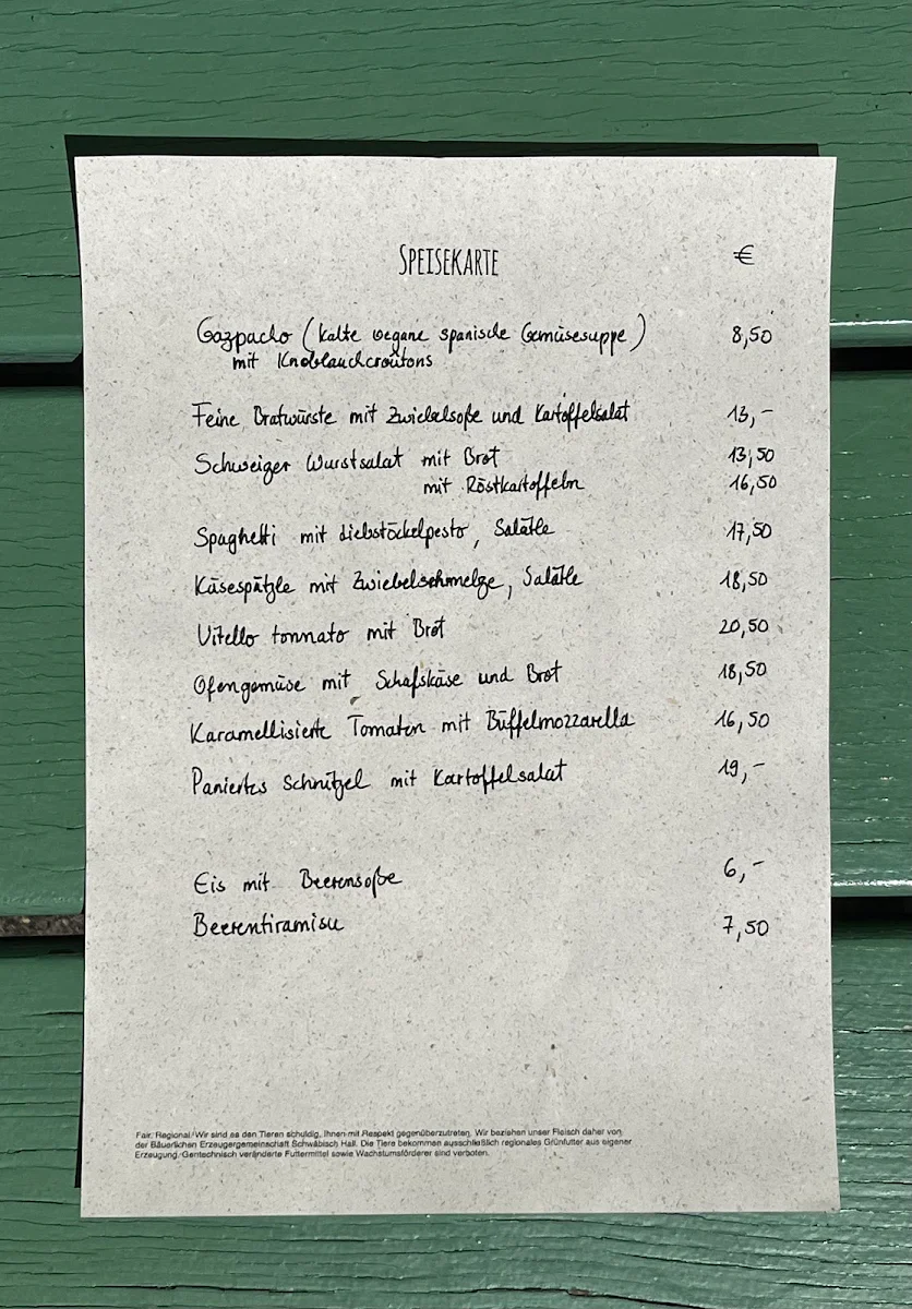 Speisekarte photo 9