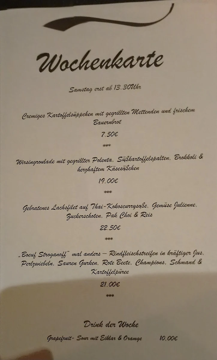 Speisekarte photo 1