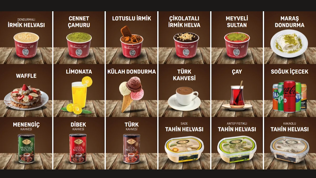 Speisekarte, Helvaci Ali