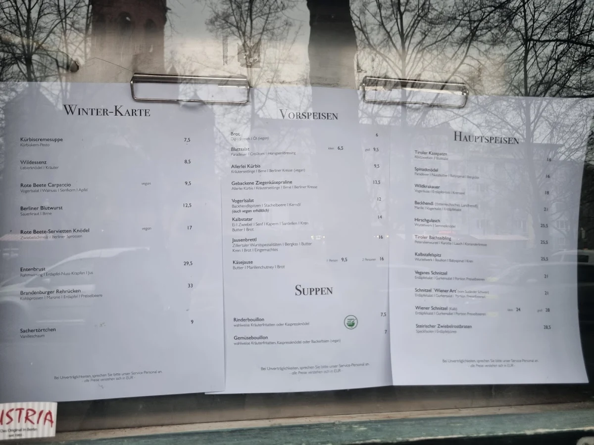 Speisekarte photo 2