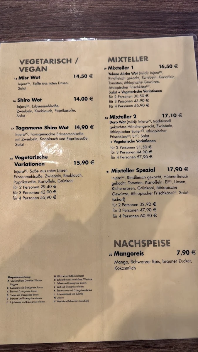 Speisekarte photo 4
