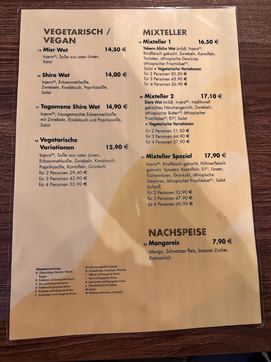 Speisekarte photo 6