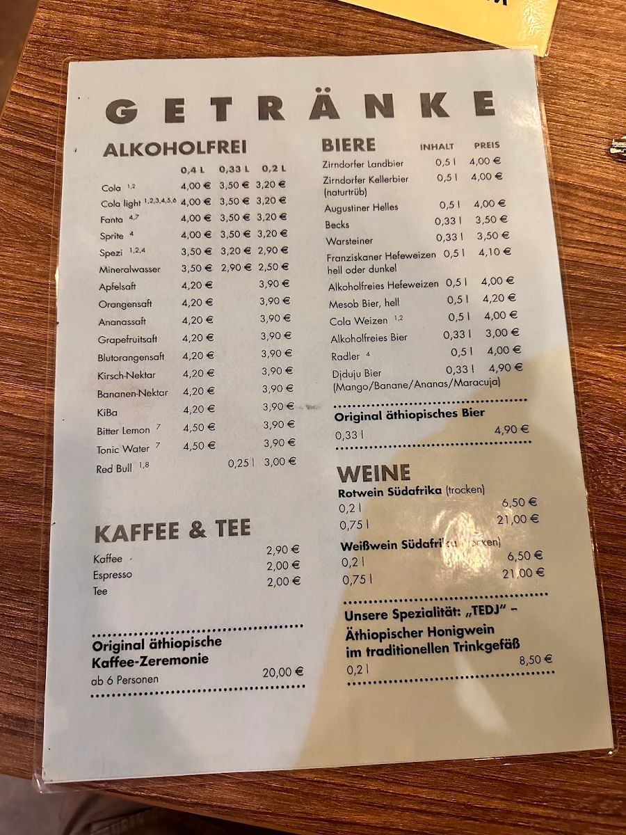 Speisekarte photo 7