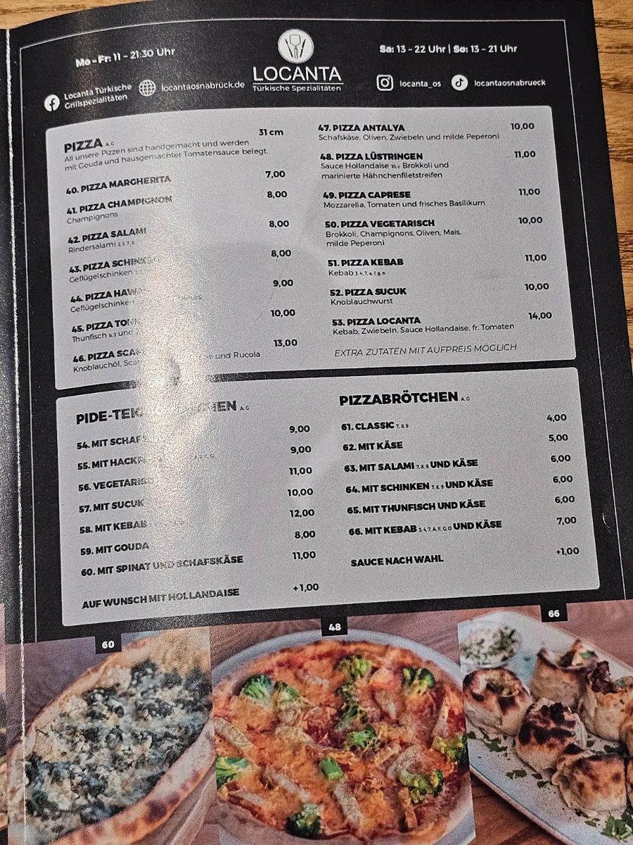Speisekarte photo 2