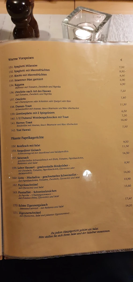 Speisekarte photo 3