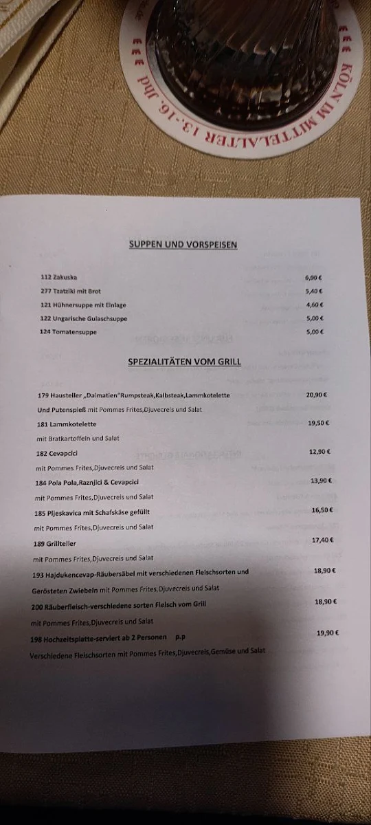 Speisekarte photo 4