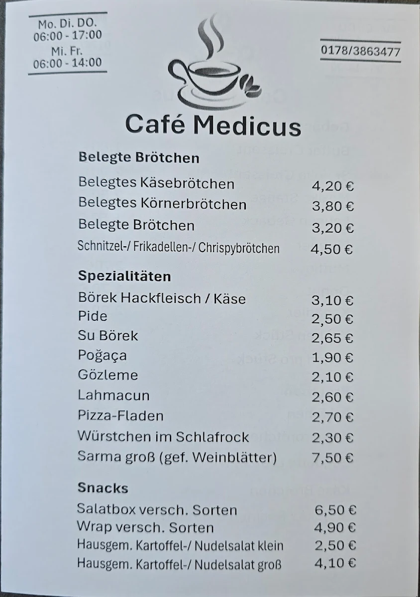 Speisekarte photo 1