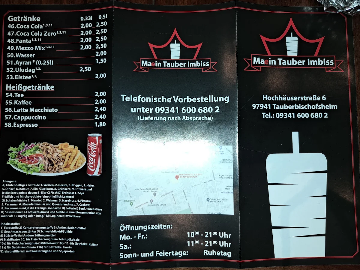 Speisekarte photo 2
