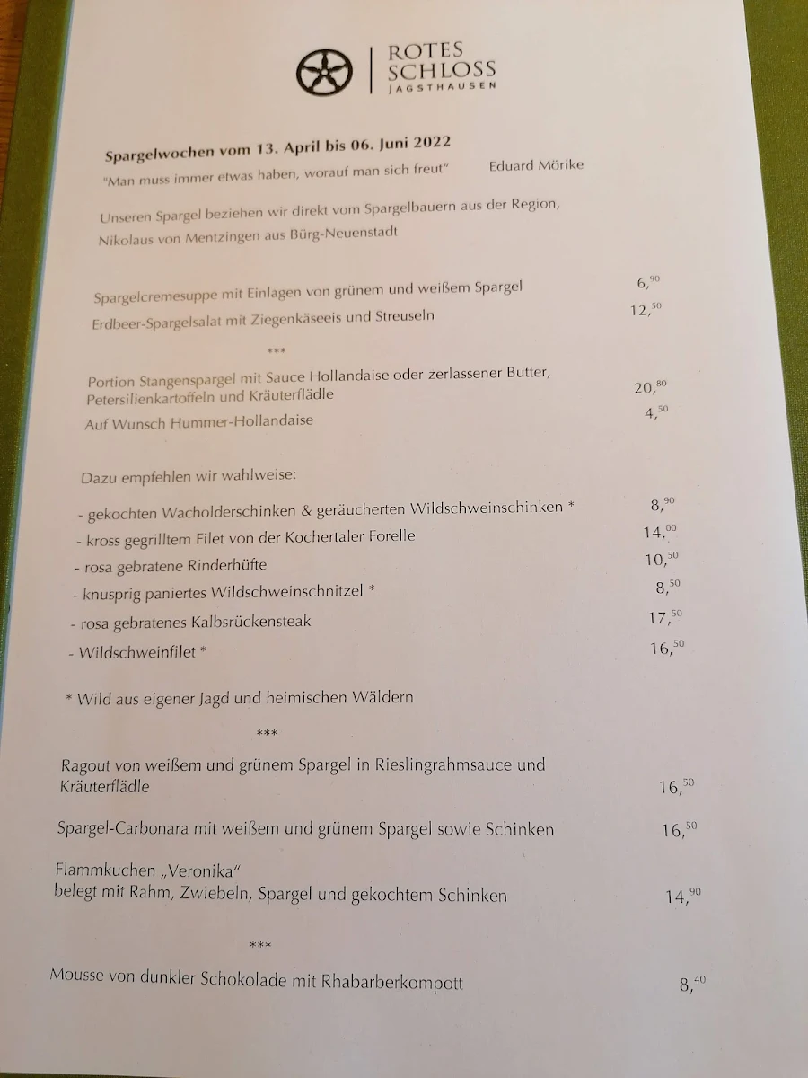 Speisekarte photo 3
